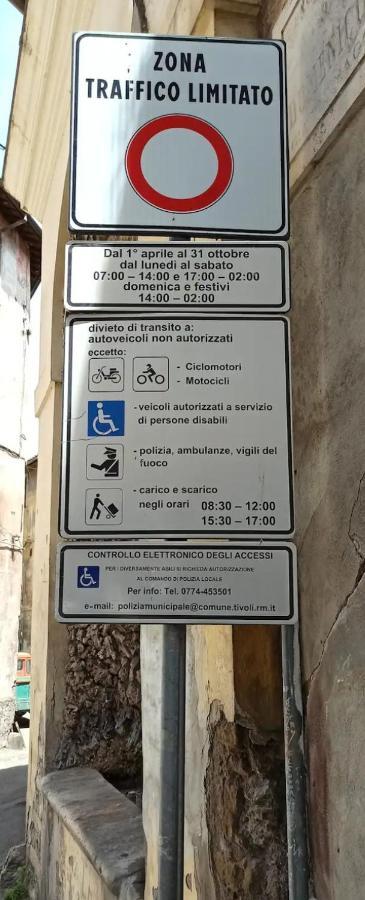 Alla Fontana Di Gemma Via Dei Sosii 69 Leilighet Tivoli Eksteriør bilde